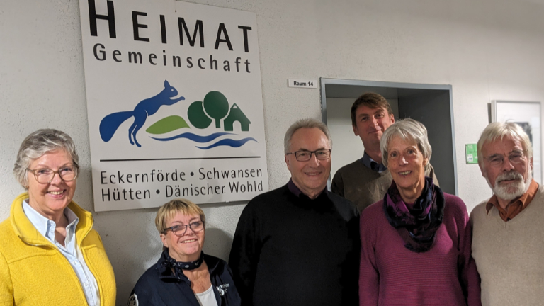 Besuch bei der Heimatgemeinschaft Eckernförde / Vereinsdialog