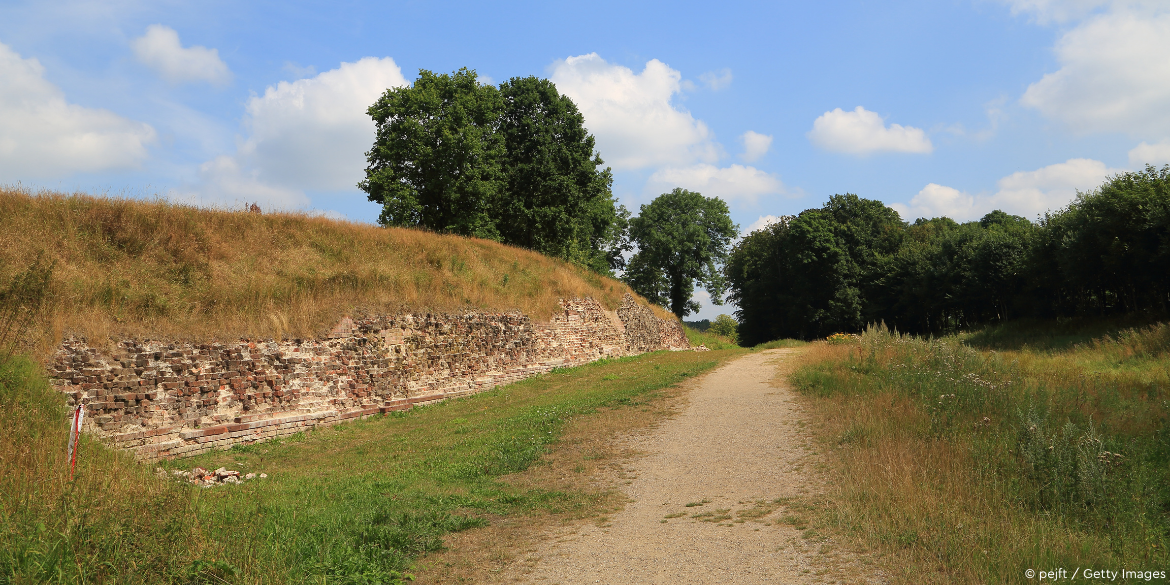 Mauerrest als Teil des Danewerks