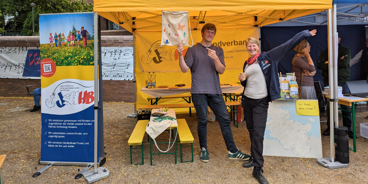 Beim JSHHB konnten Kinder Turnbeutel gestalten © Anna Biß/ SHHB