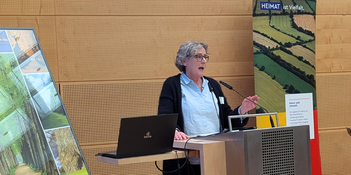 Staatsekreatärin im MEKUN-SH Katja Günther bei Rede