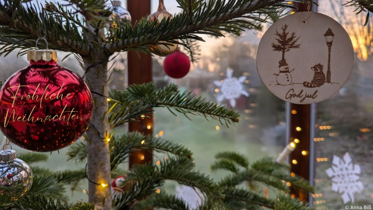 Weihnachtsschmuck am Baum