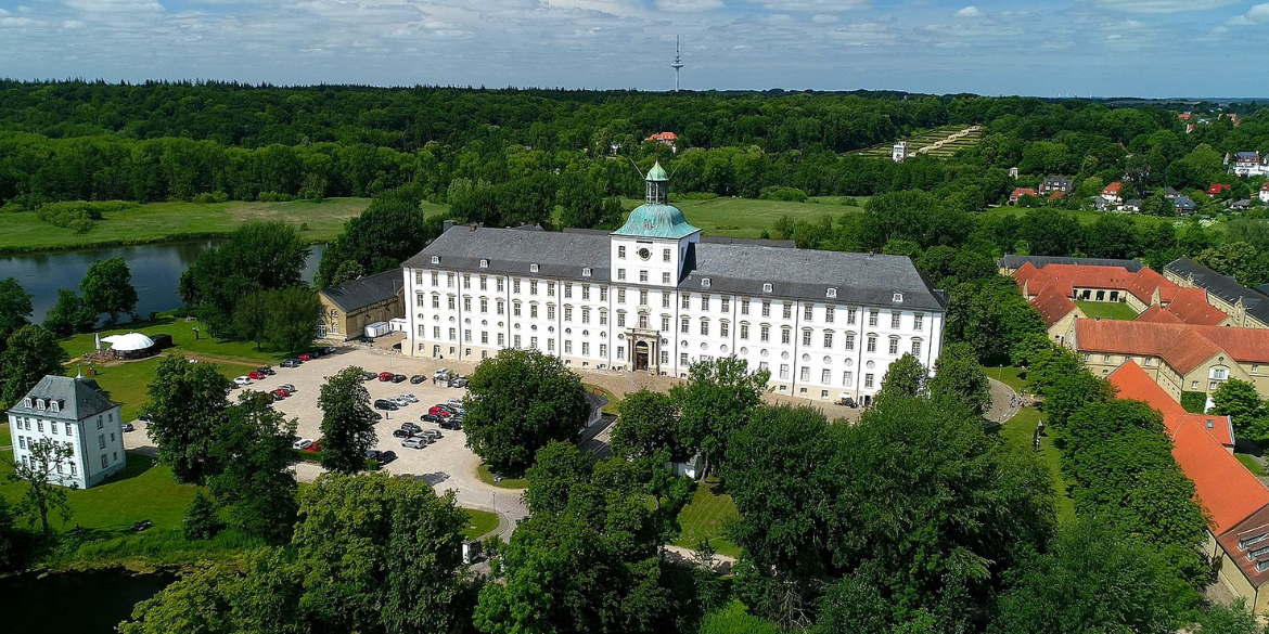 Blick auf Schloss Gottorf und die Museumsinsel